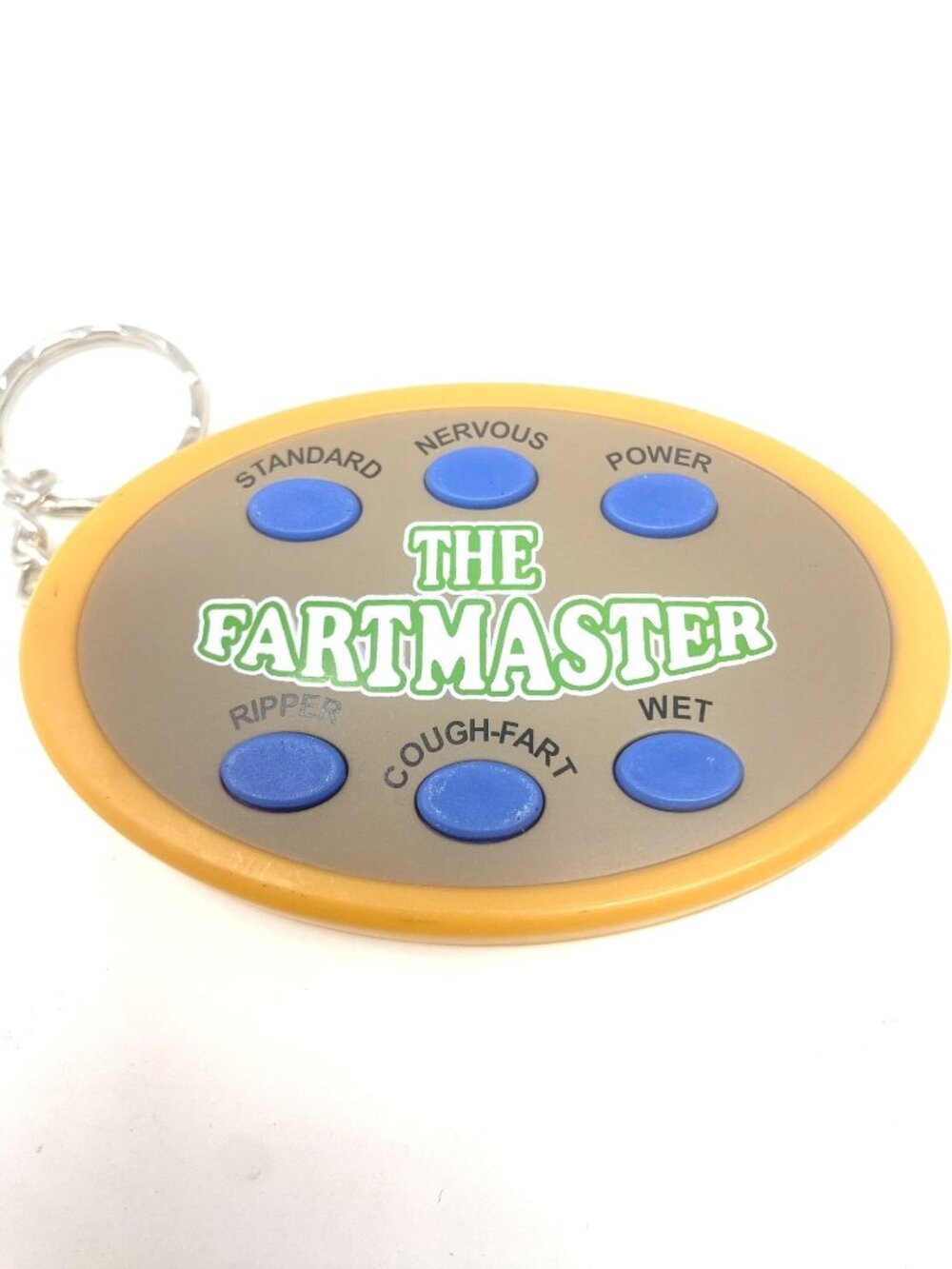 Novelty Joke Fartmaster Sound Machine Keychain Toy Party Gags Tricks